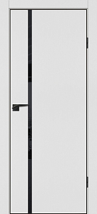 Товар Межкомнатная дверь P-22  кромка ABS черная c 4-х ст. Белый матовый