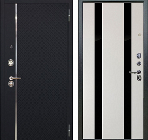 Товар Дверь Аргус ЛЮКС 3К Лия-черный-софт  Антик серебро DIS006854